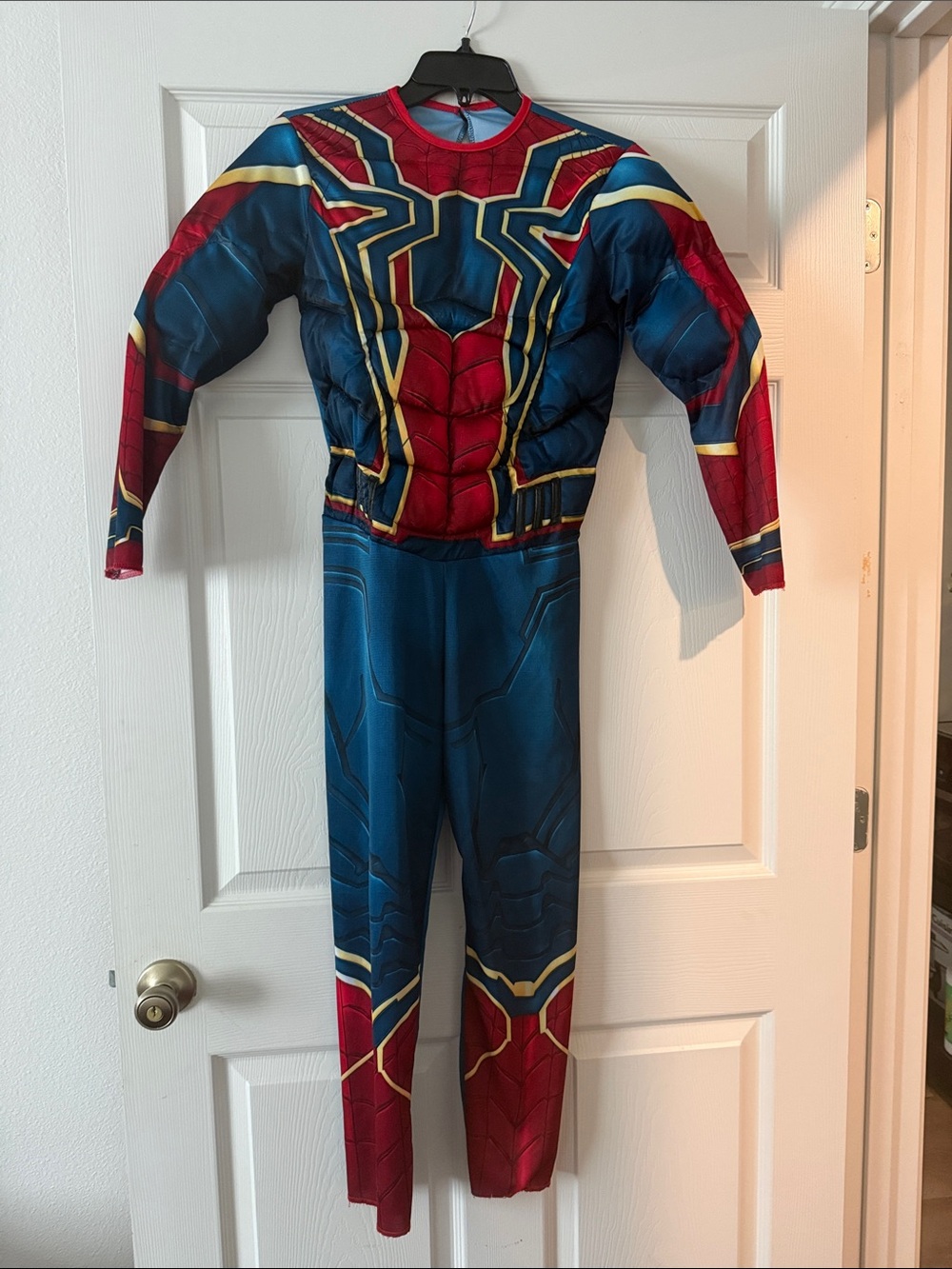 Kids Red and Blue Superhero Costume Height 50 inches